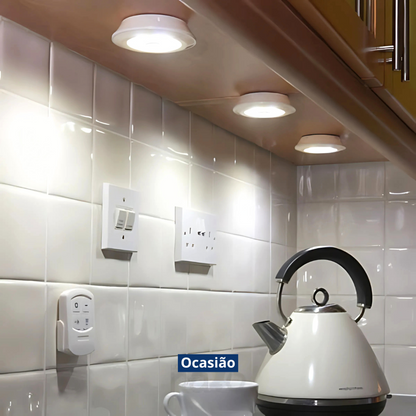 Conjunto de Lâmpadas Sem Fio– Iluminação sem Eletricidade!