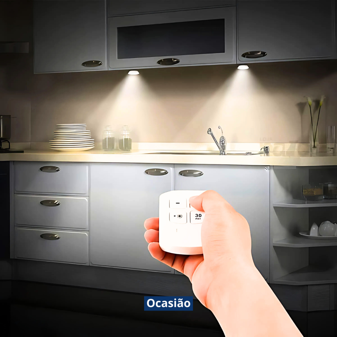 Conjunto de Lâmpadas Sem Fio– Iluminação sem Eletricidade!