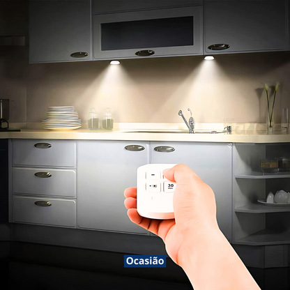 Conjunto de Lâmpadas Sem Fio– Iluminação sem Eletricidade!