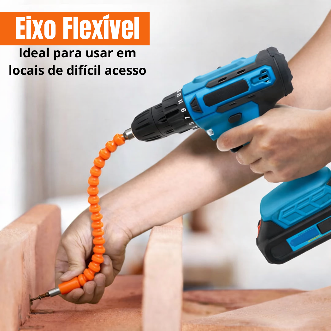 Berbequim sem fios + 2 Baterias 48V e Acessórios