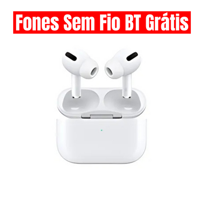 Oferta Exclusiva: Smartwatch + Auriculares BT e 2 Pulseiras Grátis!